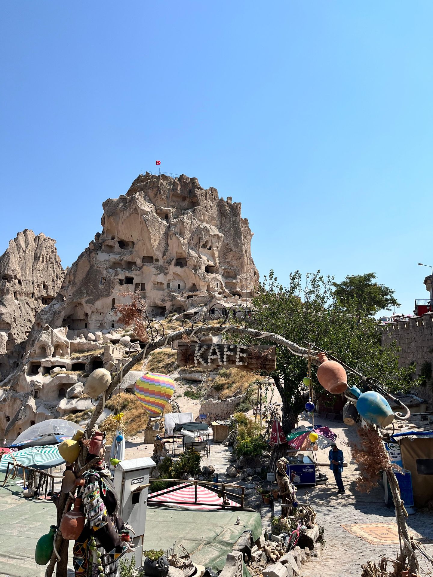 Castelo de Uchisar, Capadócia, Turquia