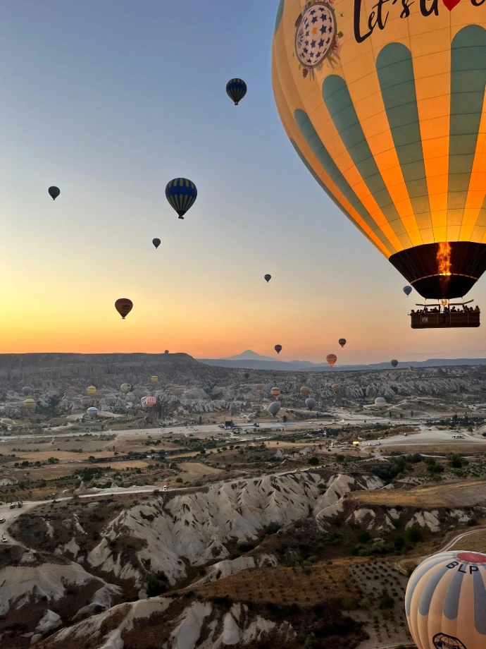 Balões da Capadócia, Turquia