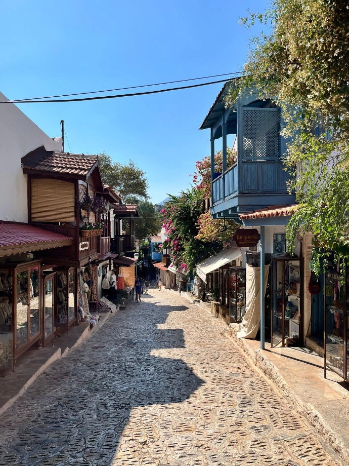 Ruas de Kaş, Turquia